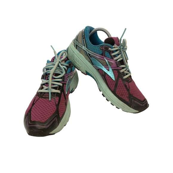 Brooks Womens Ravenna 7 Running Shoes Size 9.5 Purple & Teal - Picture 1 of 8